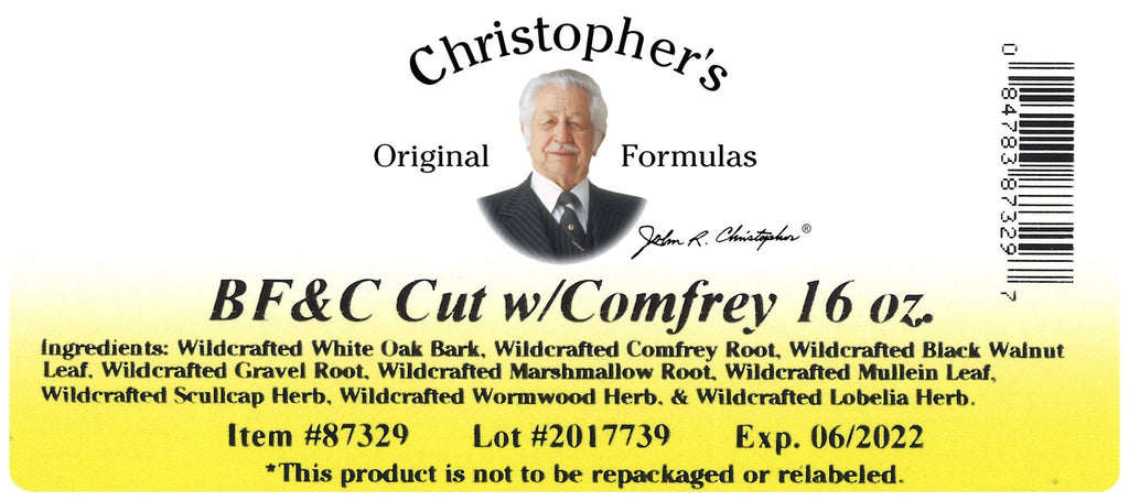BF&C - Bulk 1 lb. Cut - Christopher's Herb Shop