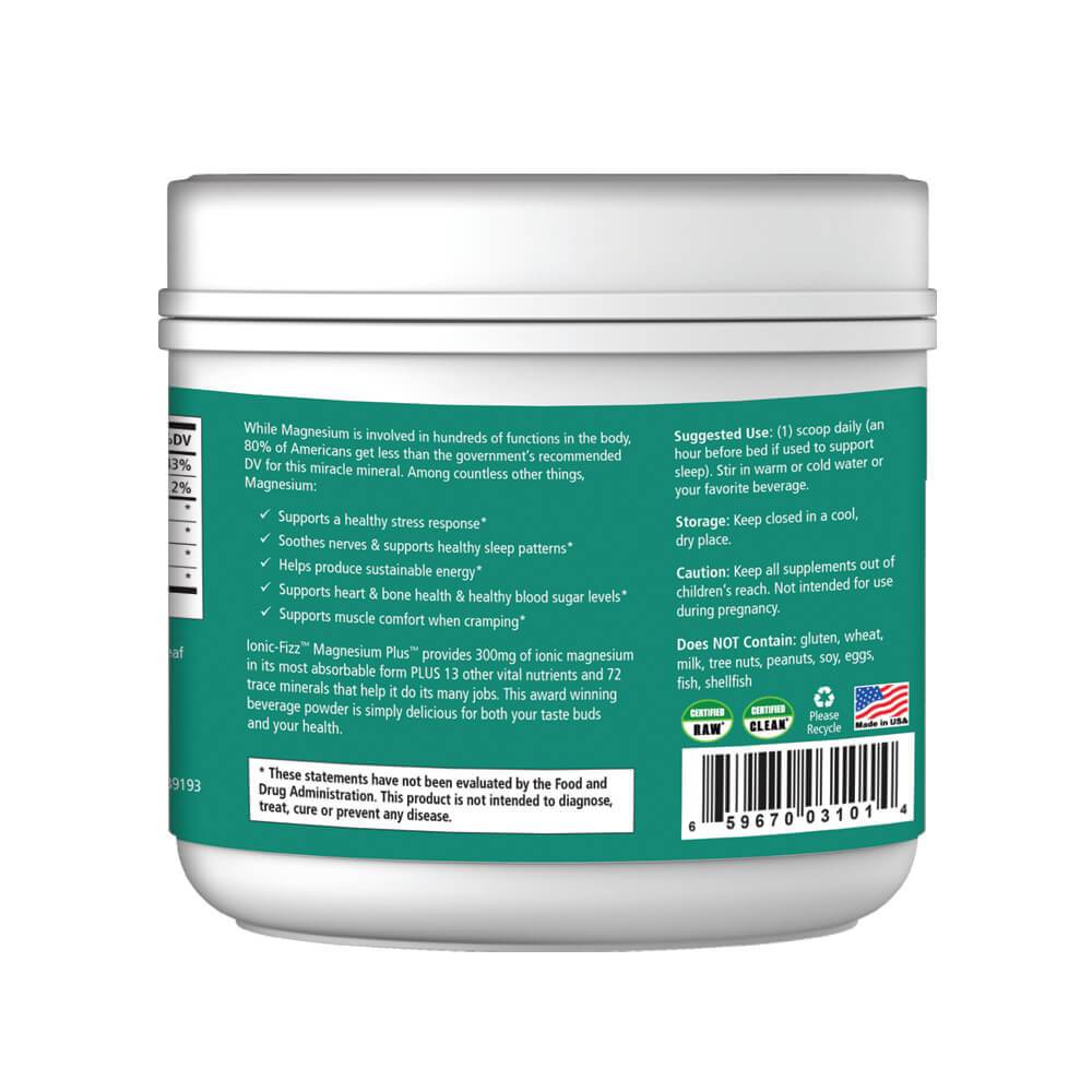 Ionic Fizz™ Magnesium Plus 12.06 oz - Christopher's Herb Shop